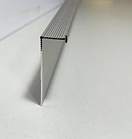 Алюмінієвий прихований плінтус з LED-підсвічуванням BEST DEAL 7/30 LED без покриття 30 мм, довжина 2,5 м