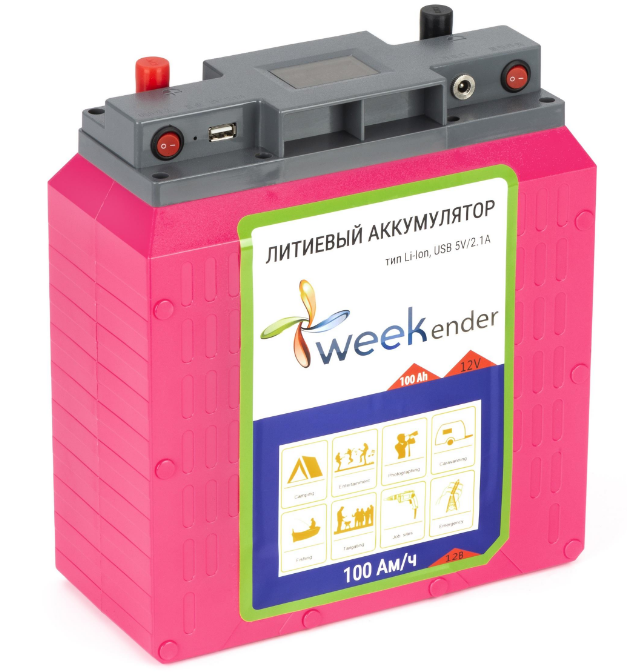 Літій-іонний акумулятор Weekender 12V 100AH