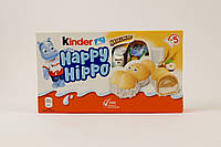 Ореховые батончики с молочной начинкой Kinder Happy Hippo 5x20.7 г Италия