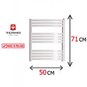 Водяна Рушникосушка Плоска Біла 710х500 Terma Dorota