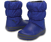 Детские зимние сапоги Crocs Winter Puff Boot Kids, оригинал Дитячі зимові крокси