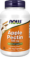 Яблочный пектин (Apple Pectin) NOW Foods 700 мг 120 вегетарианских капсул