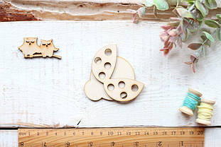 Шаблон дерев'яний "Сонечко" набір 2шт.