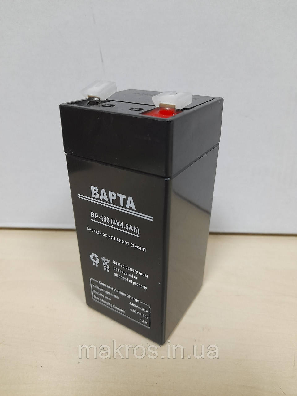Акумулятор для ваг 4 В 4.5 А BAPTA BP-480, фото 1
