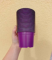 Горщики для фіалок Teku діаметр 9 см, Яскраво-фіолетові