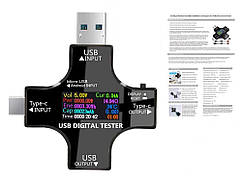 Тестер постійного струму напруга і ємності Atorch Type-C USB