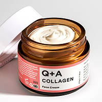 Поживний крем для зневодненої шкіри з колагеном Q+A Collagen Face Cream 50 мл