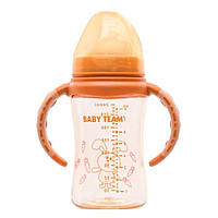 Пляшечка з широким горлом Baby Team PPSU 0+ 240 мл (4824428010900)