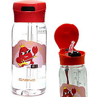Бутылка для воды Casno Crab Waterbottle KXN-1195 450 мл красная