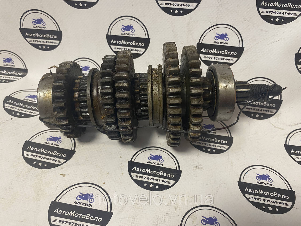 Вторинний вал КПП у зборі для мотоциклів Дніпро/Мт