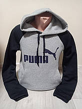 Утеплене худі "PUMA" для хлопчика підлітка Turkey Туреччина на 14-18 років