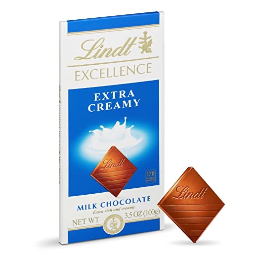Lindt Extra Creamy Молочний шоколад100g