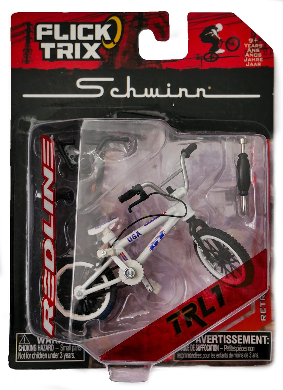 Фінгербайк металевий Flick Trix GT USA Wht, фото 1
