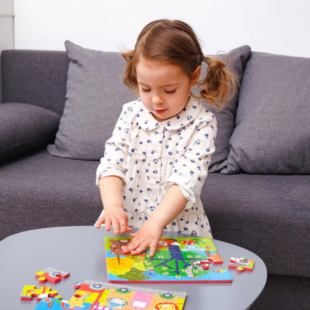 М'які пазли Fisher-Price «Лісові мешканці»