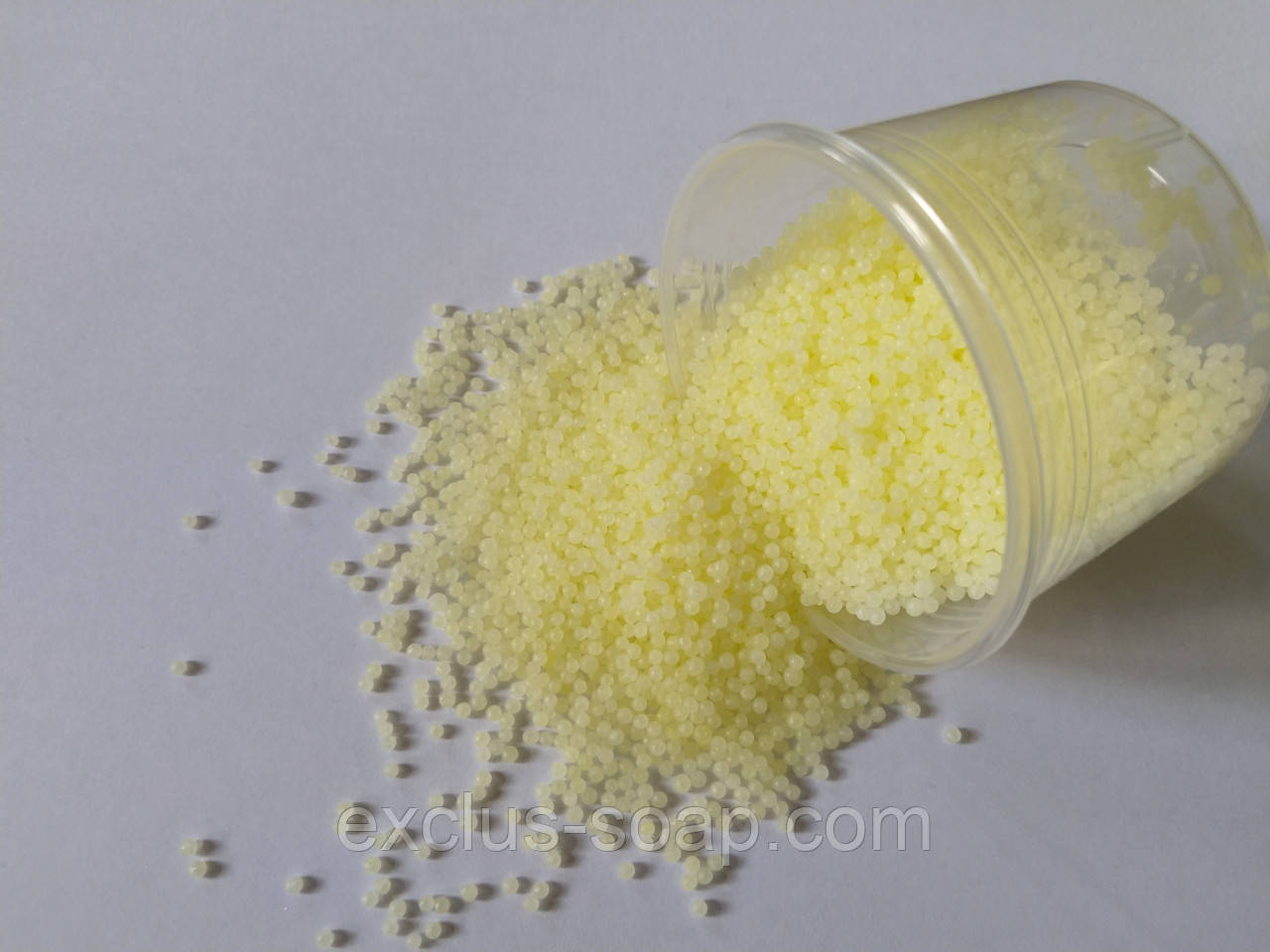 Бісер для ванни (перли) — лимон-100 грамів, фото 1