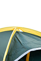 Тримісний намет Tramp Ranger 3 v2 | Універсальна двошарова палатка з зовнішнім каркасом, двома тамбурами і двома входами, фото 5