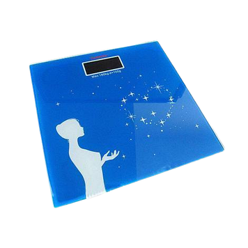 Ваги для підлоги Opera YZ1604 квадратні до 180 кг | Електронні ваги скляні