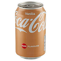 Coca-Cola Vanilla Газированный напиток со вкусом ванили 330ml Європейська