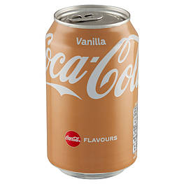 Coca-Cola Vanilla Газований напій зі смаком ванілі 355ml USA