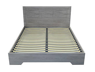 Ліжко двоспальне з ящиками 180х200 Неман Марсель дуб Грей