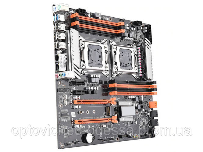 Материнская плата Kllisre X79 LGA 2011 E-ATX двухпроцессорная USB3.0 ...