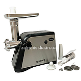 Електрична м'ясорубка — соковичавниця для томатів RB-672, електром'ясорубка 3000 Вт для дому побутова, фото 4