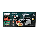 Електрична м'ясорубка — соковичавниця для томатів RB-672, електром'ясорубка 3000 Вт для дому побутова, фото 9