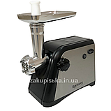 Електрична м'ясорубка — соковичавниця для томатів RB-672, електром'ясорубка 3000 Вт для дому побутова, фото 7