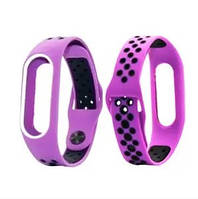 Браслет ремінець JoYBee для Xiaomi Mi Band 2 purple-black