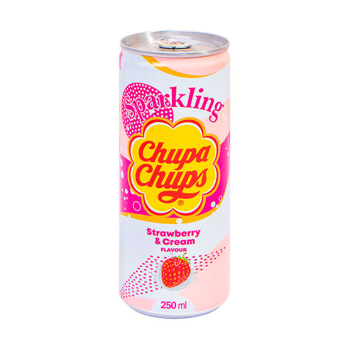 Купить Напиток Чупа Чупс Chupa Chups клубника со сливками 250 мл (16369 ...