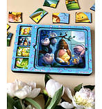 Дерев'яний чотиришаровий пазл-сортер "Етапи розвитку метелика" (ПСФ017), фото 8