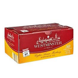 Чай чорний Westminster Tea 50 пакетиків 87,5g