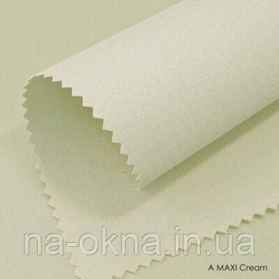 Ролета Besta А Максі, відкрита 40 х 185 см, Крем (AM cream), фото 1