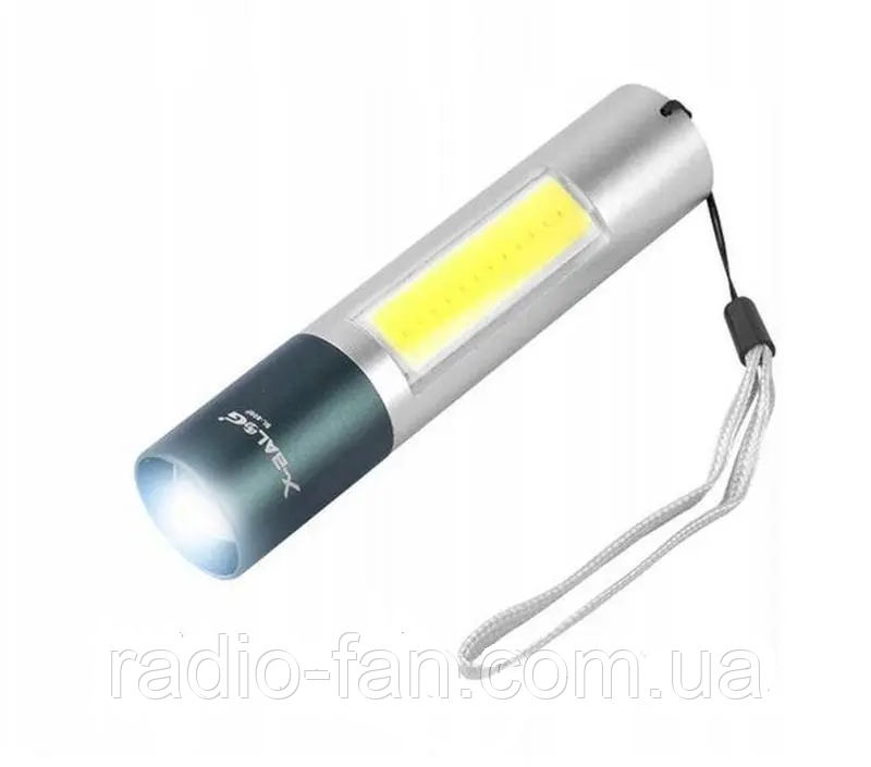 Акумулятор з бачним світломX-Balog BL-808F (USB), фото 1