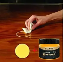 Поліроль для меблів Bewax 80 г / Воскова поліроль для меблів, фото 4