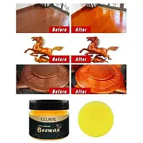 Поліроль для меблів Bewax 80 г / Воскова поліроль для меблів, фото 6