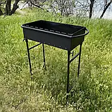 Мангал на 9 шампурів 2 мм на з'ємних (знімних) ніжках, фото 6