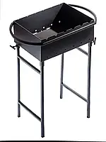 Мангал на 6 шампурів на ніжках 3 мм на з'ємних (знімних) ніжках