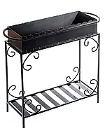 Мангал на 12 шампурів 3 мм на дровниці