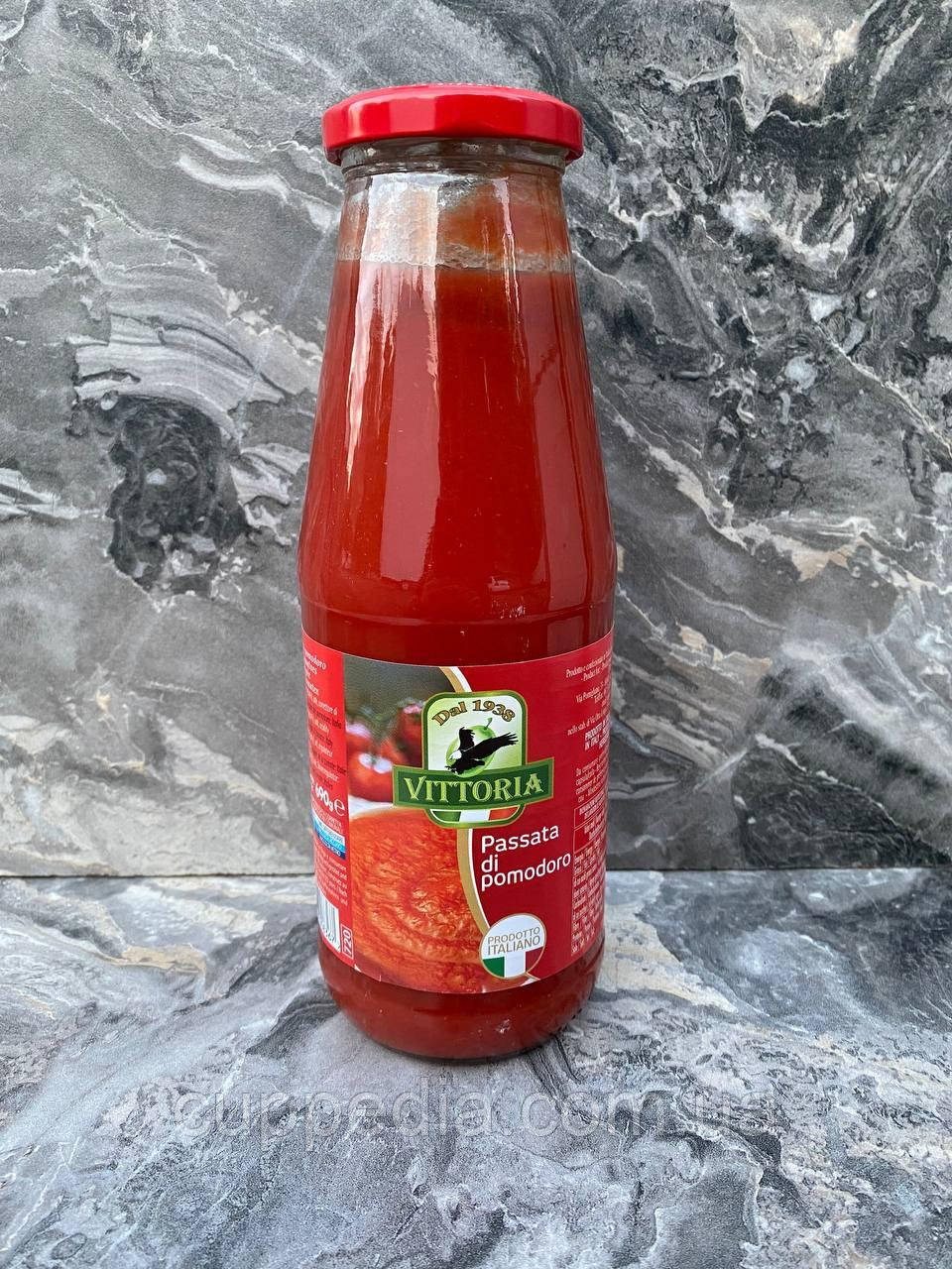 Томатне пюре Vitoria Passata Pomodoro 690 грм, фото 1