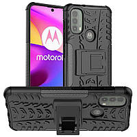 Защитный чехол UniCase Hybrid X для Motorola Moto E40 - Black