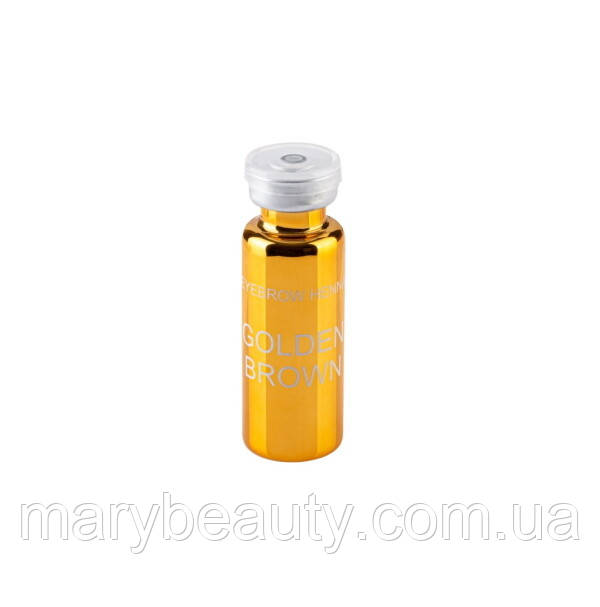 Хна для брів Ekkobeauty GOLDEN Brown, фото 1