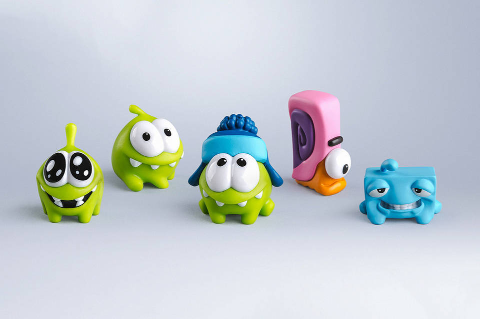 Набор фигурок Ам Ням №13 (5 шт.) - 