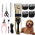 Машинка для стрижки тварин Pet Grooming Hair Clipper Kit набір для грумінгу, тример для тварин