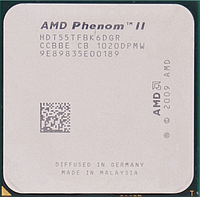 Процессор AMD Phenom II X6 1055T 2.8-3.3 GHz (HDT55TFBK6DGR) AM3 Б/У