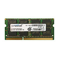 БУ Оперативная память 8 ГБ, DDR3L, для ноутбуков, Crucial (1600 МГц, 1.35 В, CT102464BF160B.M16FED)