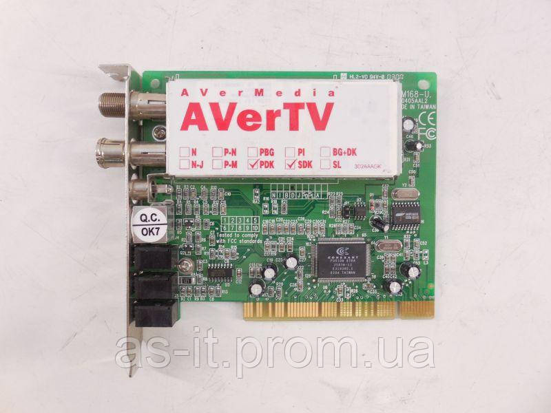 БУ Аналоговый ТВ-тюнер PCI, AVerMedia AVerTV 203 — Купить Недорого на ...
