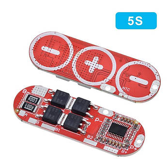 5s bms 25a 21v 18650 Li-ion Lipo літієва батарея Захисна плата Модуль Pcb Pcm + схема