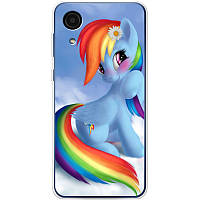 Чехол Силиконовый с Картинкой на Samsung Galaxy A03 Core (A032) (Литл Пони, My Little Pony)