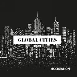 GLOBAL CITIES шпалери для стін метрові флізелінові німецької фабрики AS Creation